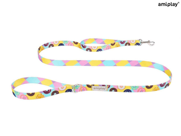 amiplay Smycz BeHappy dla Psa L 150cm Donut