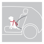 Trixie Szelki samochodowe Dog Comfort M TX-12856