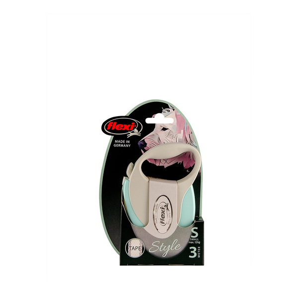 Flexi Smycz automatyczna dla psa Style S taśma 3 m kol. Miętowy