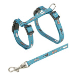 Trixie Szelki ze smyczą dla kociąt JUNIOR, 21-33 cm/8 mm, 1.20 m
