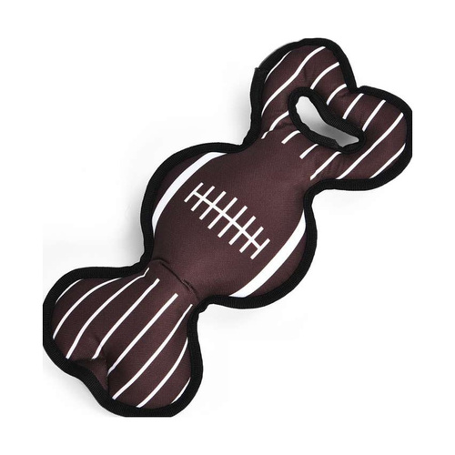 Barry King Zabawka pluszowa dla psa, rugby, z dźwiękiem 33.5 x 15cm