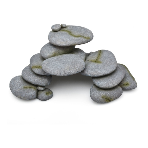 Terra Natura Dekoracja terrarystyczna kryjówka z kameni z jaskinią 27cm