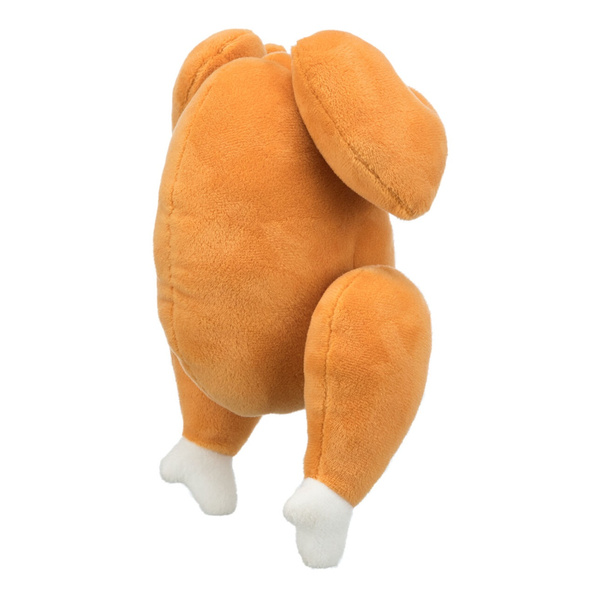 Trixie Pieczony kurczak zabawka pluszowa dla psa 26cm z dźwiękiem