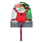 ZOLUX Szelki dla psa ze smyczą automatyczną Easyride XS czerwone