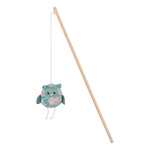 ZOLUX Zabawka dla kota wędka sowa, liście ETHICAT 40 cm