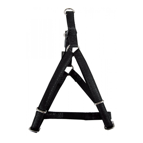 ZOLUX Szelki dla psa regulowane Mac Leather S 15mm - kol. czarny