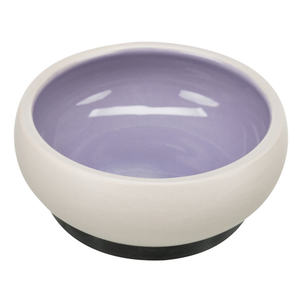 Trixie Miska dla psa/kota ceramiczna 0.3 l/11cm z gumową podstawą różne kolory