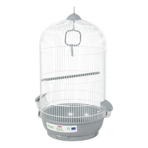 ZOLUX Klatka dla ptaków PRIMO CARMEN 50 cm, kol. szary/biały