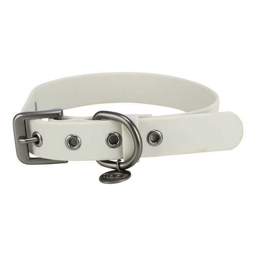 Trixie CityStyle, obroża, dla psa, PVC, jasnoszara, XS-S: 25-32 cm/20 mm