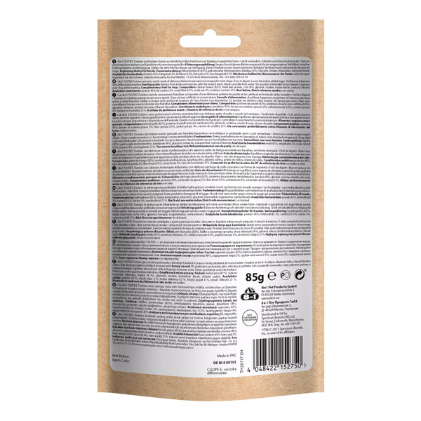 8in1 Przysmak dla psa Twistery Tasties 85g