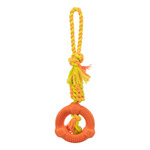 Trixie Sznur z Ringiem Denta Fun zabawka dla psa 12cm/41cm
