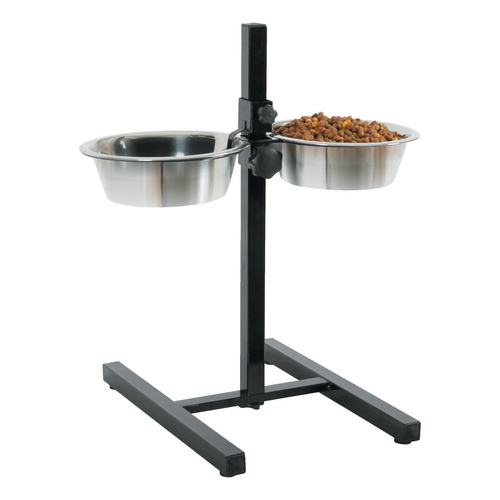 ZOLUX Miski dla psa na stojaku regulowanym 2 szt. śr. 21 cm 1,5 l