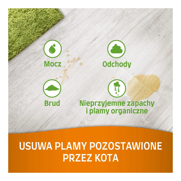 NATURES MIRACLE Płyn do usuwania starych plam kot SET-IN OXY 709ml