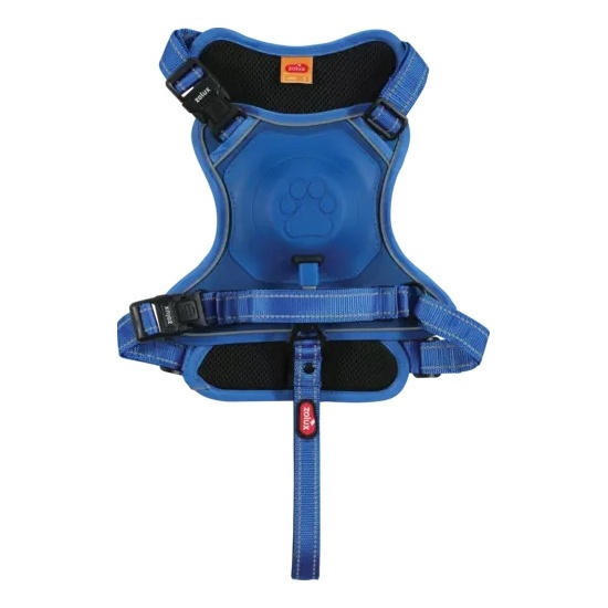 ZOLUX Szelki dla psa ze smyczą automatyczną Easyride XL niebieskie