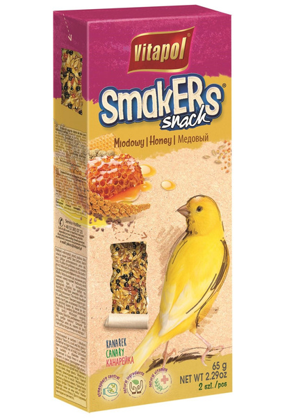 Vitapol SMAKERS DLA KANARKA-MIODOWY 2szt op.