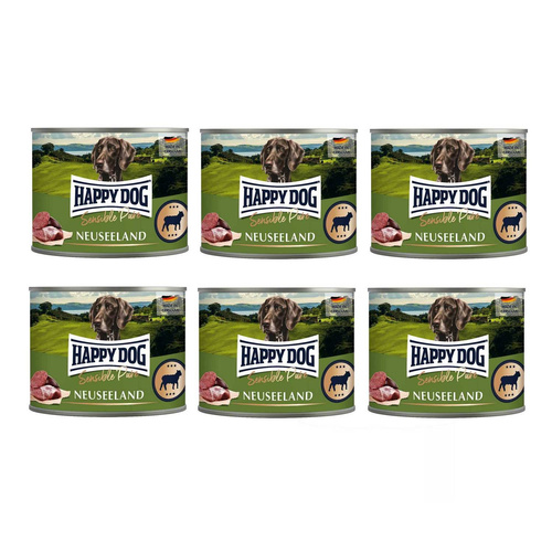Happy Dog Sensible Pure Jagnięcina 100% 6 x 200g