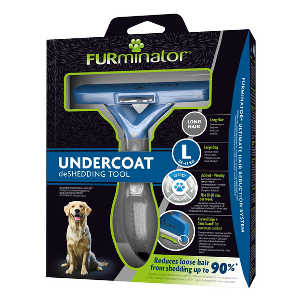 FURMINATOR Szczotka dla psów długowłosych - Large
