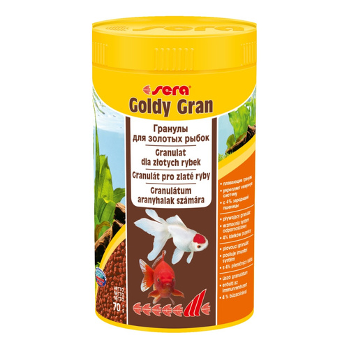 Sera Goldy Gran Nature 250 ml granulat - pokarm dla złotych rybek
