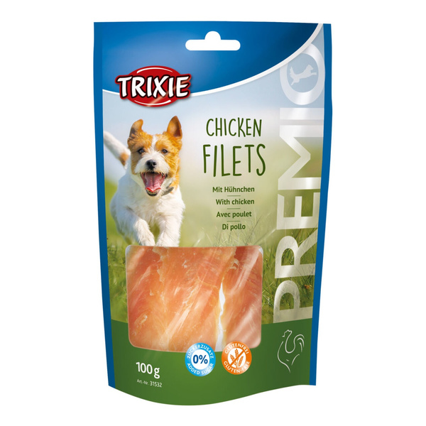 Trixie FILETY z KURCZAKA przysmak dla psa 100g