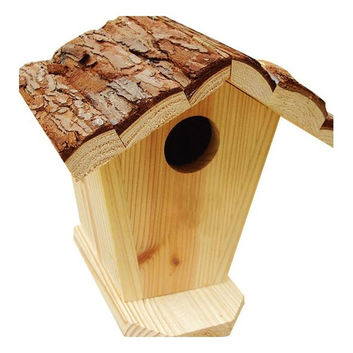 Lęgówka dla ptaków, drewniana, 16, 6x13x17cm