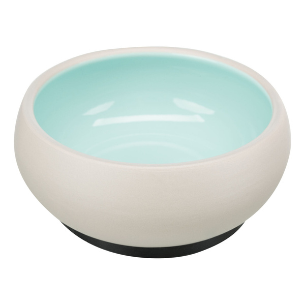 Trixie Miska dla psa/kota ceramiczna 1 l/17cm z gumową podstawą różne kolory