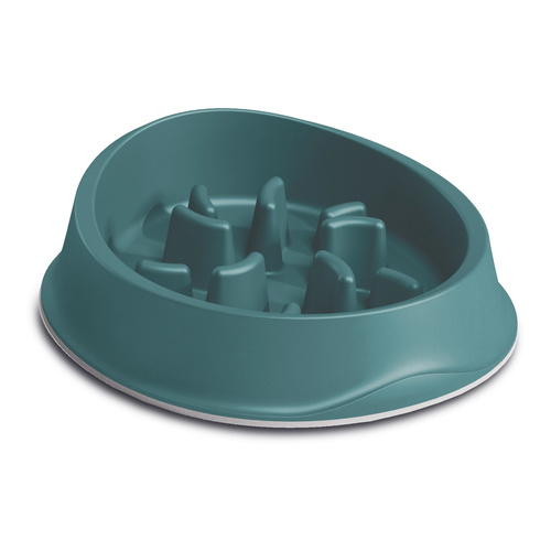 ZOLUX Miska dla psa zapobiegająca przekarmieniu SLOW FOOD 1 l zielona