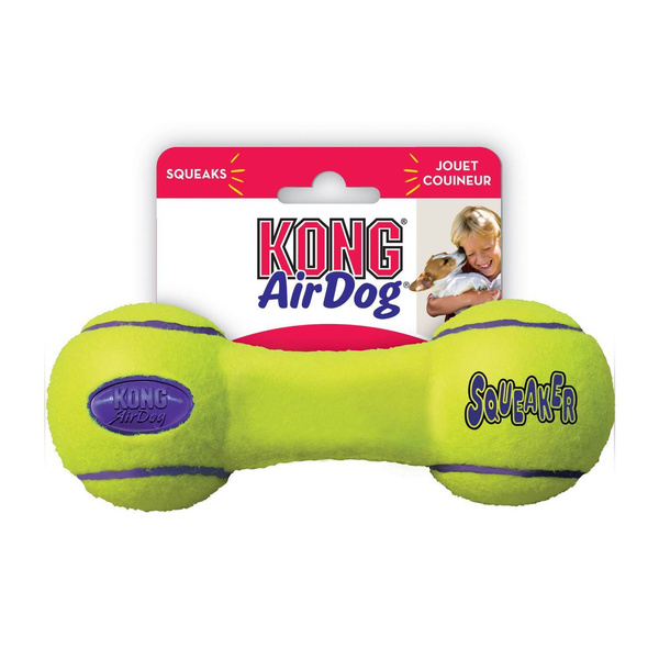 KONG Zabawka Squeaker AirDog Dumbbell 18cm M