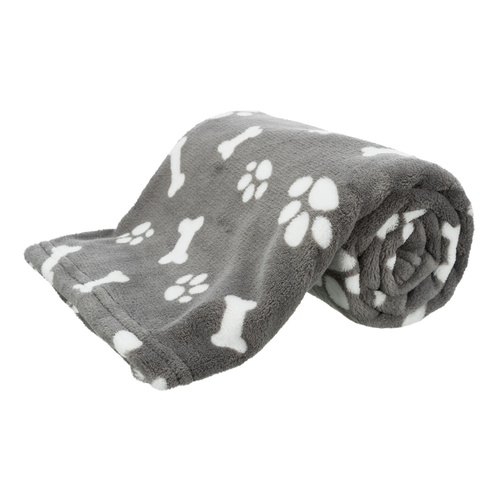 Trixie koc pluszowy dla psa szary 100x75cm