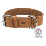 Trixie Obroża Rustic Heartbeat z grubej skóry L 47-55 cm/4cm