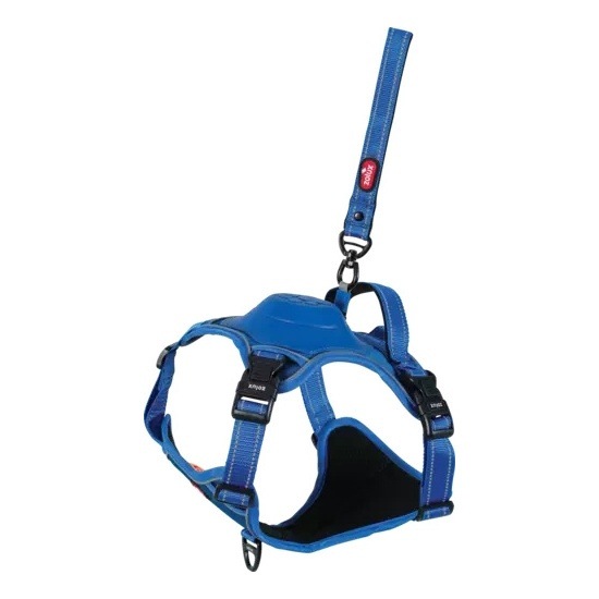 ZOLUX Szelki dla psa ze smyczą automatyczną Easyride XS niebieskie