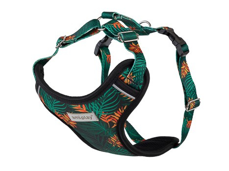 amiplay Szelki regulowane Discovery BeHappy XXL 50-75 70-105cm Jungle