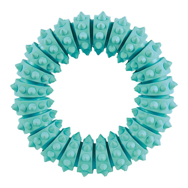 Trixie DENTAfun RING miętowy KAUCZUKOWA zabawka dla psa 12cm