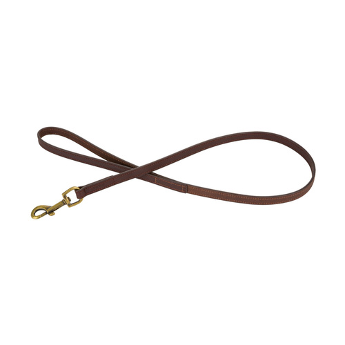 Barry King Smycz skórzana, 15 mm / 100 cm, ciemny brąz