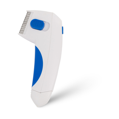 Barry King Grzebień elektryczny przeciwko pchłom, dla psów, 16 x 8,5 x 3 cm