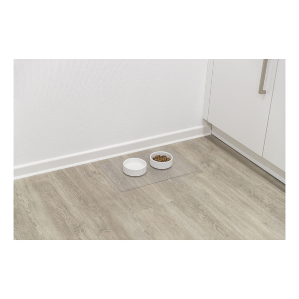 Trixie Podkładka pod miski przeźroczysta PCV 48x30cm