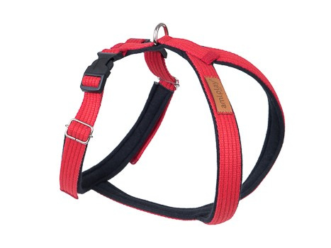 amiplay Szelki regulowane Grand Soft Cotton M max34x49-59cm Czerwony