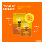 Schesir Born Carnivore karma sucha dla kotów dorosłych kurczak z jajkiem 255 g