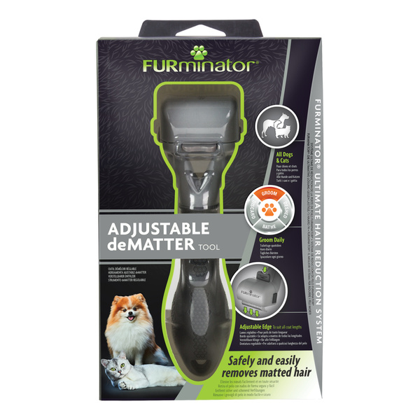 FURMINATOR Zgrzebło do usuwania kołtunów, regulowane