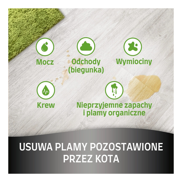 NATURES MIRACLE Płyn do usuwania plam i zapachów kot ULTIMATE 946ml