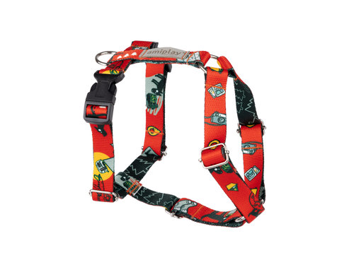amiplay Szelki regulowane Guard Amik S 17-27 26-35x1,5cm TravelDog