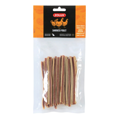 ZOLUX Przysmak naturalny dla psa Kanapka z kurczakiem 100 g