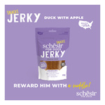 Schesir Jerky przysmak dla psów kaczka z jabłkiem suszona 145 g