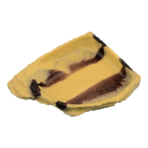 Terra Natura Dekoracja terrarystyczna miska do terrarium pustynna narożna średnia 23cm