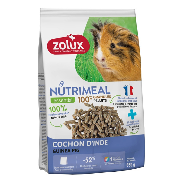 ZOLUX Karma granulat dla kawii domowej NUTRIMEAL 4 850g
