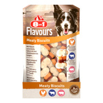 8in1 Przysmak dla psa mięsne ciasteczka FLAVOURS 100g