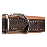 Trixie Obroża Active Comfort, XS-S: 21-32 cm/25 mm, brązowa/jasnobrązowa