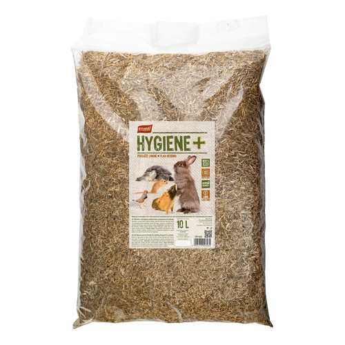 Ściółka lniana - podłoże dla zwierząt domowych 10l
