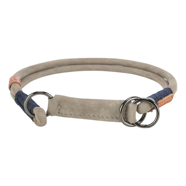 Trixie BE NORDIC, obroża zaciskowa, dla psa, szara, L-XL: 55 cm/? 10 mm