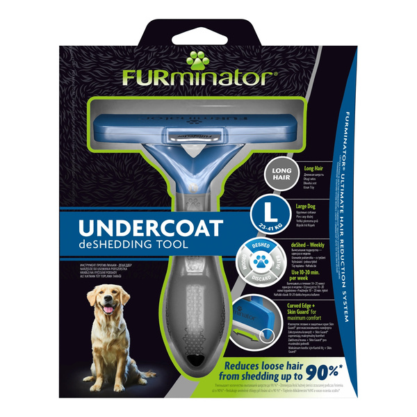 FURMINATOR Szczotka dla psów długowłosych - Large