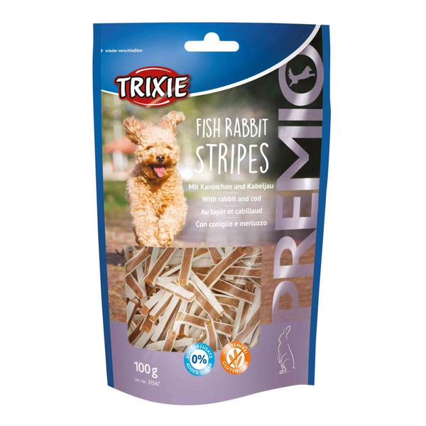 Trixie PREMIO sandwich KRÓLIK dorsz przysmak dla Psa 100g